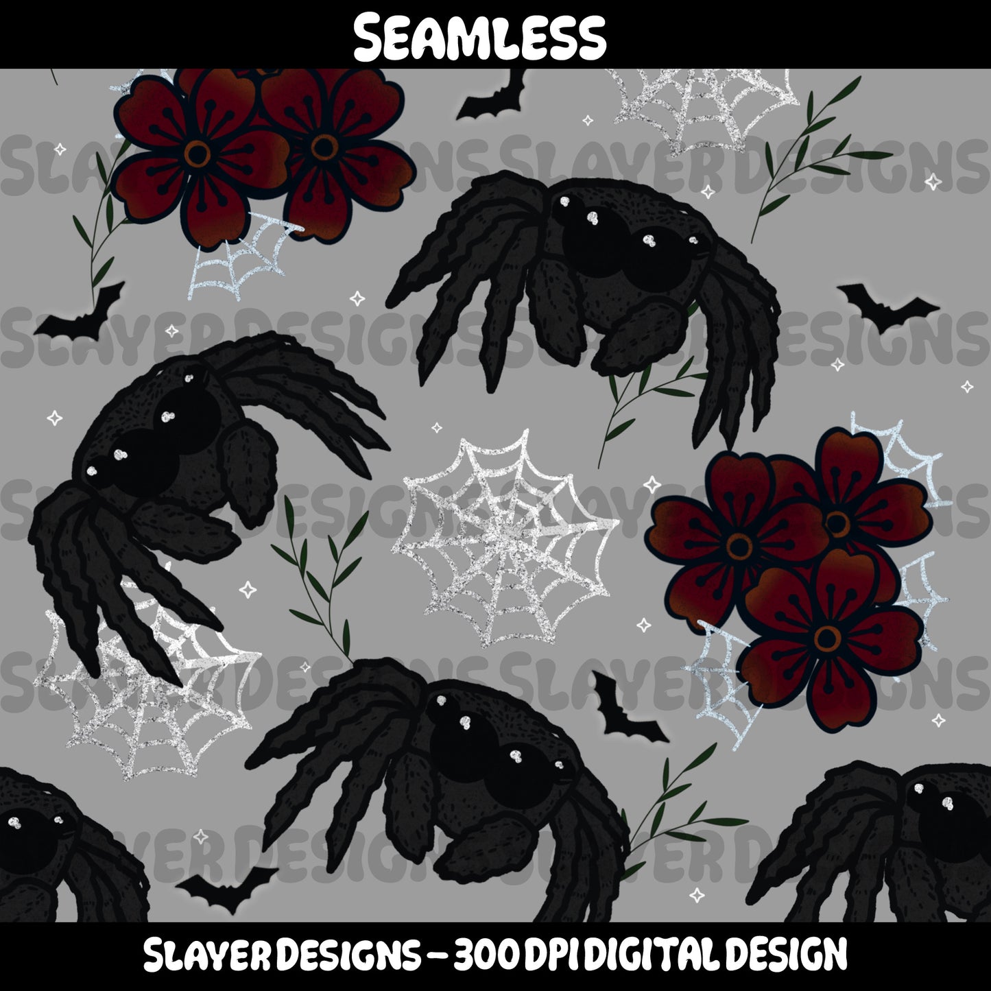 SLAYER-2025 - Spooky Spooder - HEXTOBER DAY SIX - MAIN