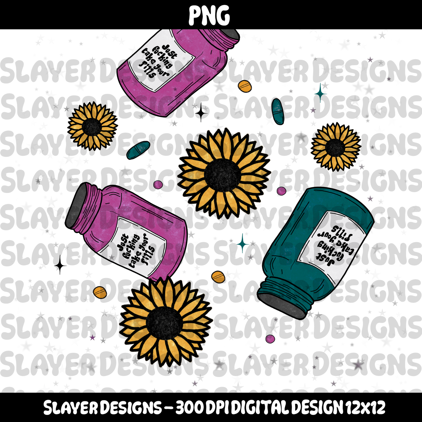 SLAYER-2025 - Just fucking take your pills - PNG