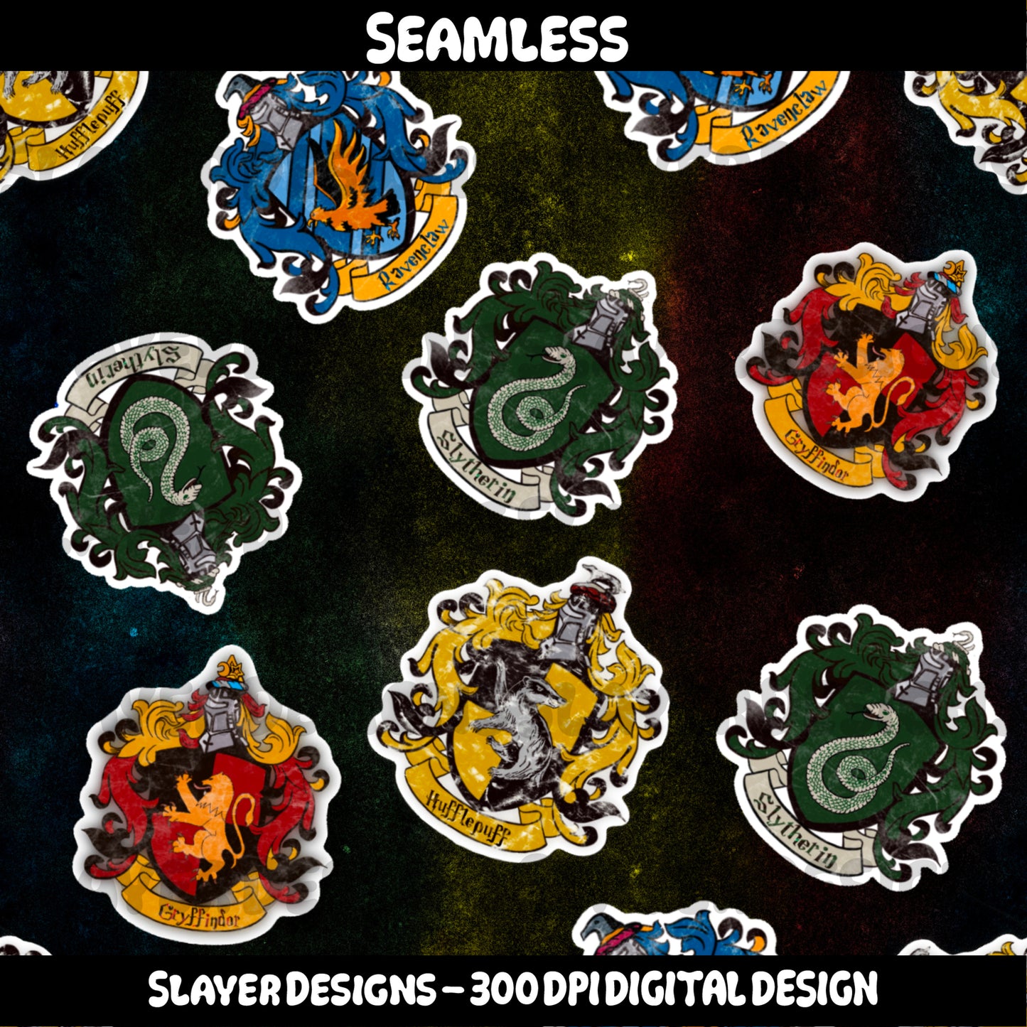 SLAYER-2025 - Wizard House Crests - MAIN