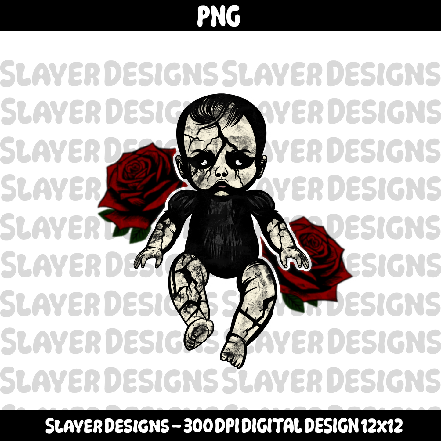 SLAYER-2025 - Broken Dolls - PNG