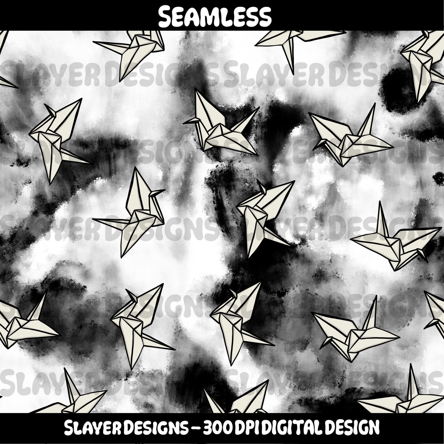 SLAYER-2025 - Paper Cranes - Coordinate