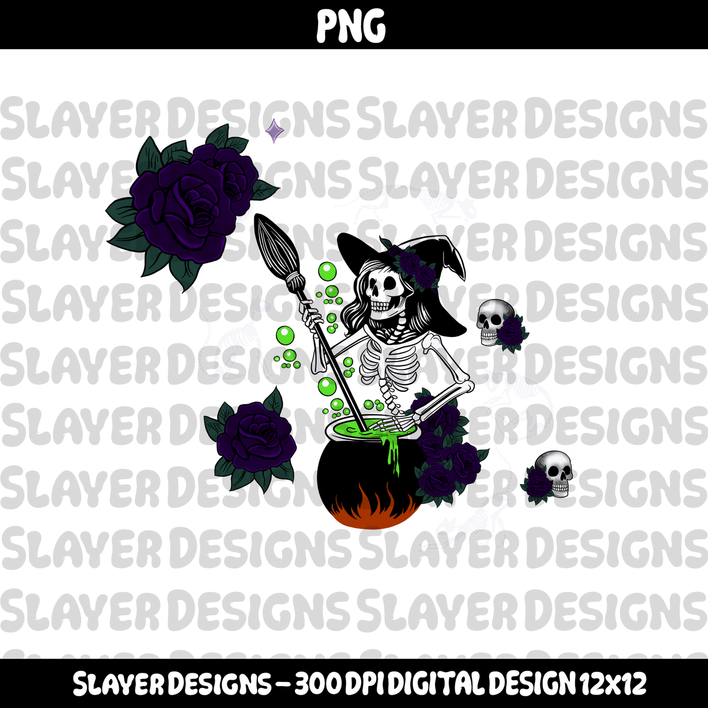 SLAYER-2024 Cat Witch - PNG