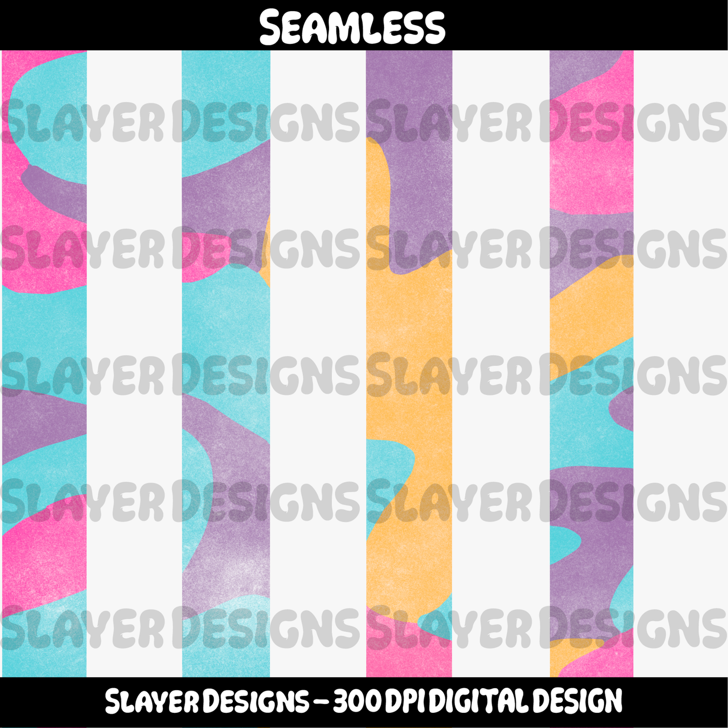 SLAYER-2024 Spooky Art - Stripe Coordinates