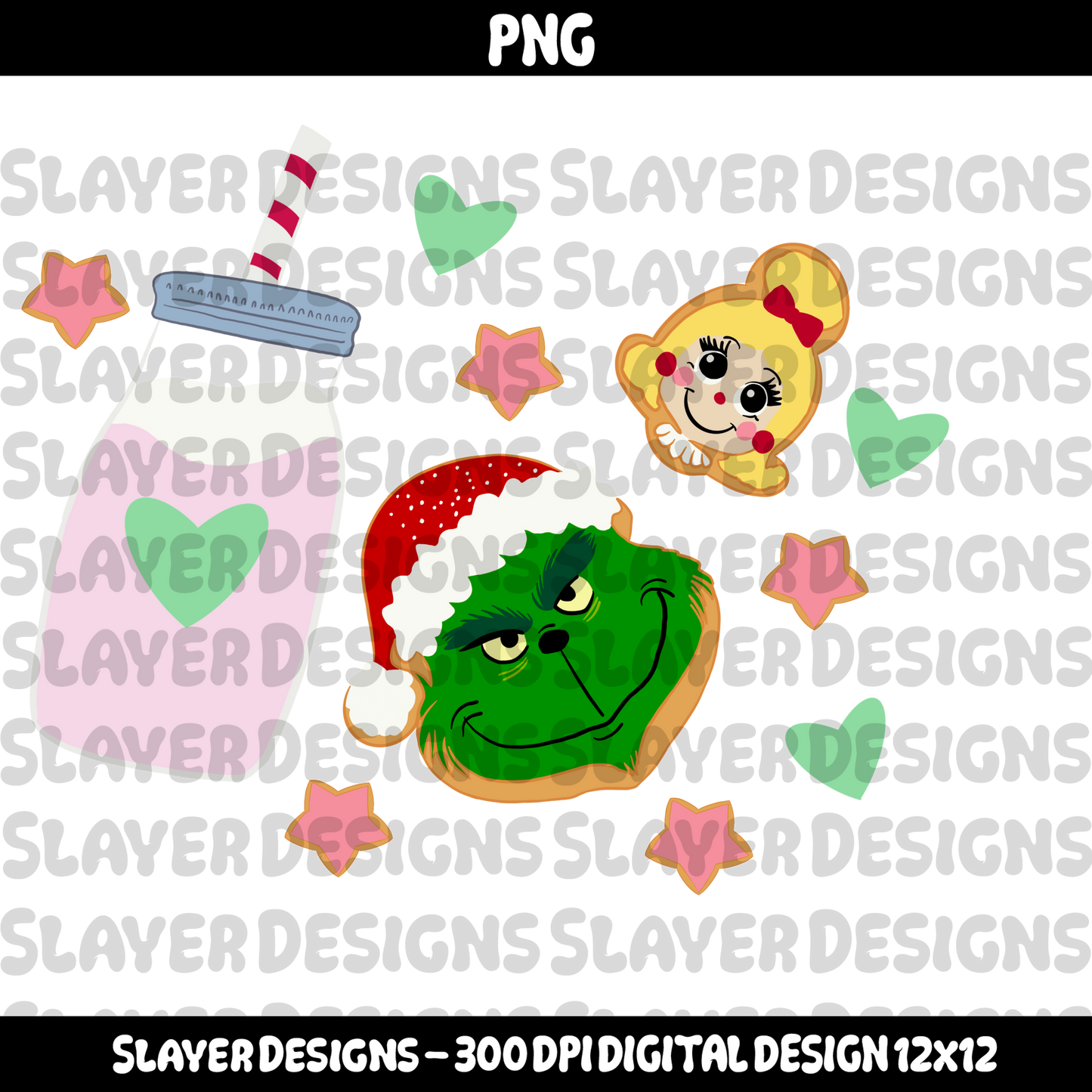 SLAYER-2024 - Green Man - PNG