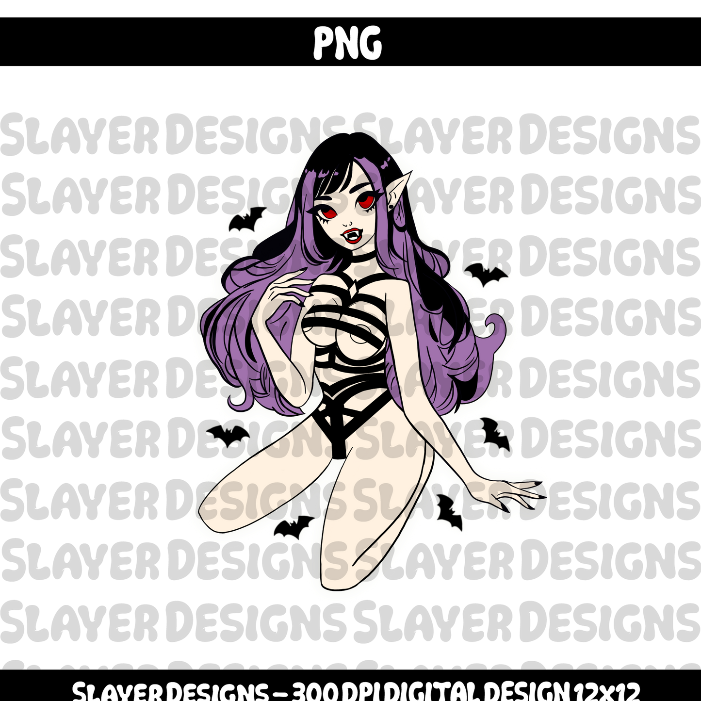 SLAYER-2024 Bondage Vampire - PNG