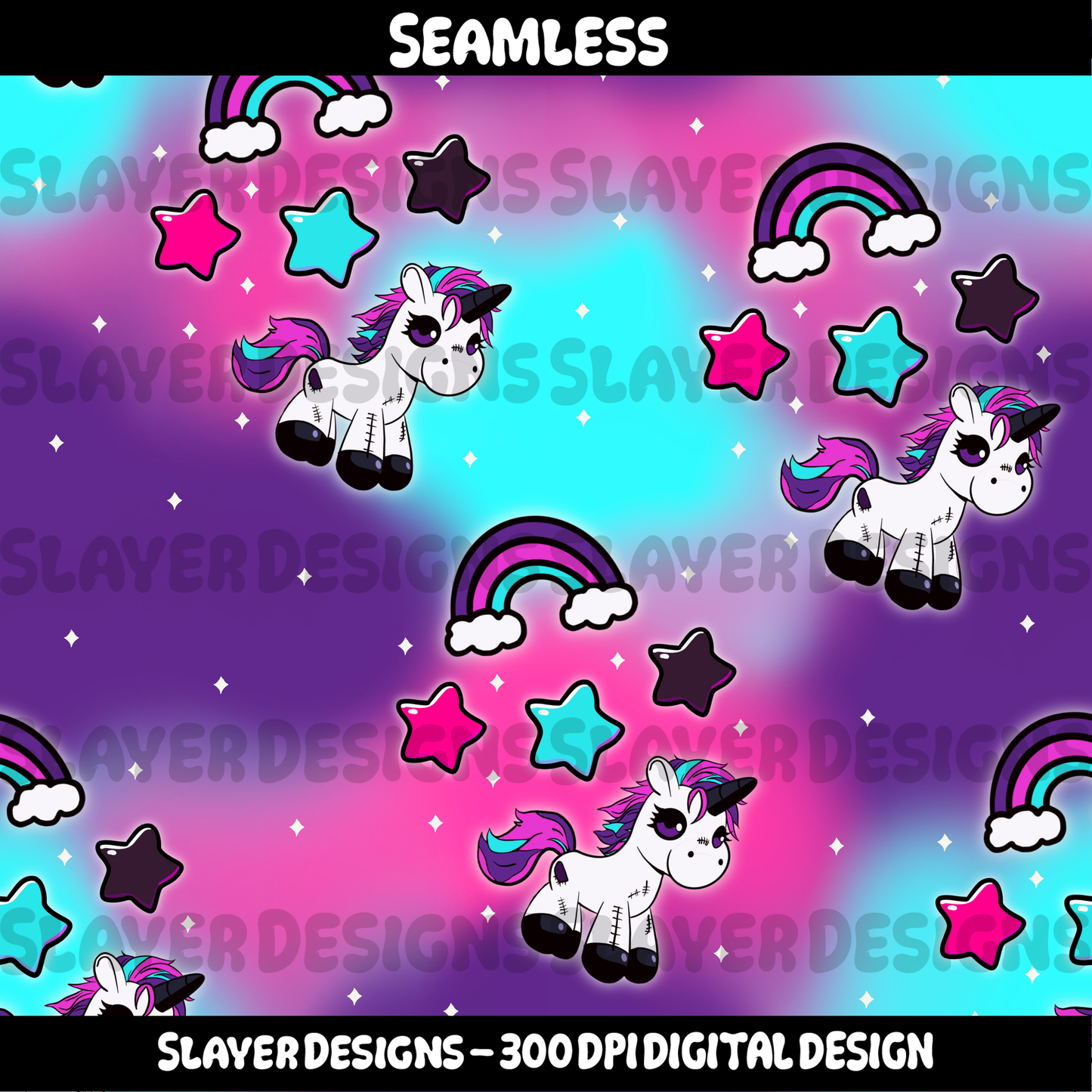 SLAYER-2024 Sad girl unicorn - Coordinates