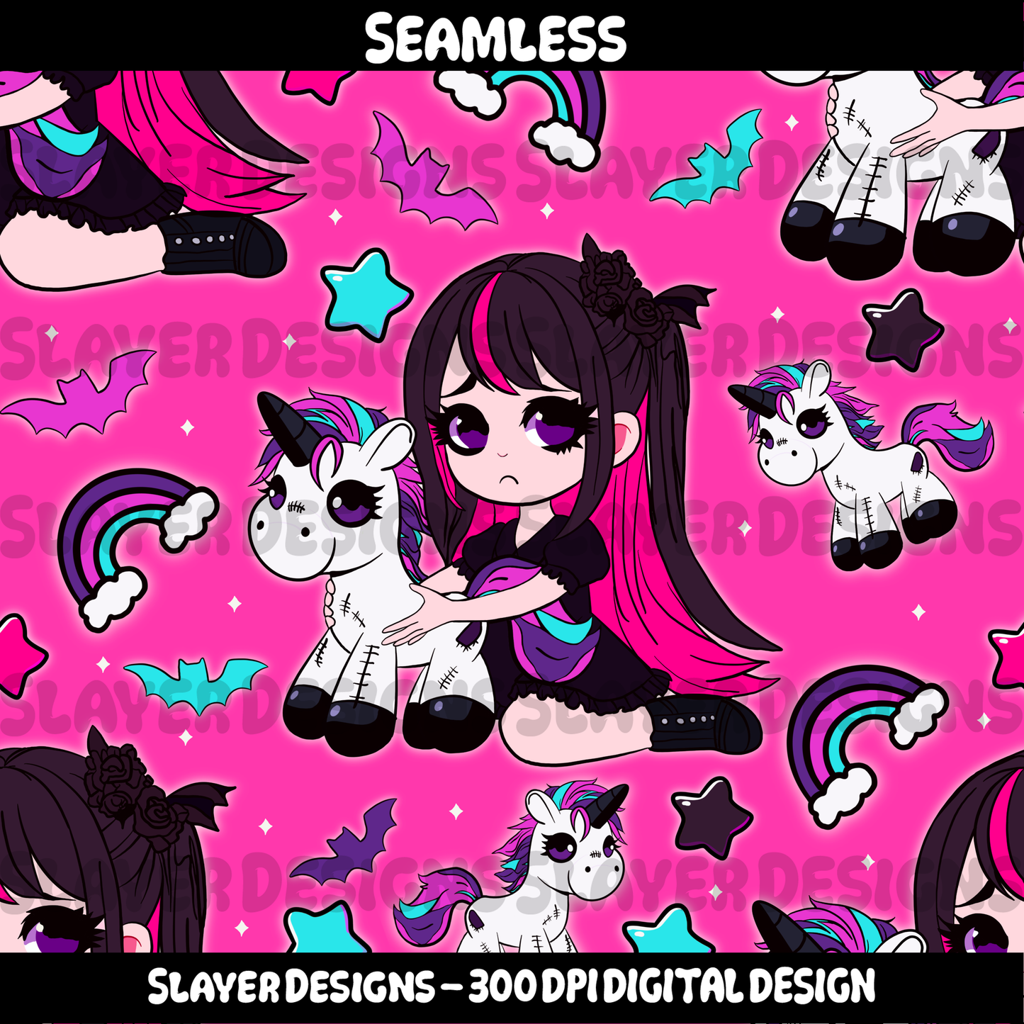 SLAYER-2024 Sad girl unicorn - MAIN