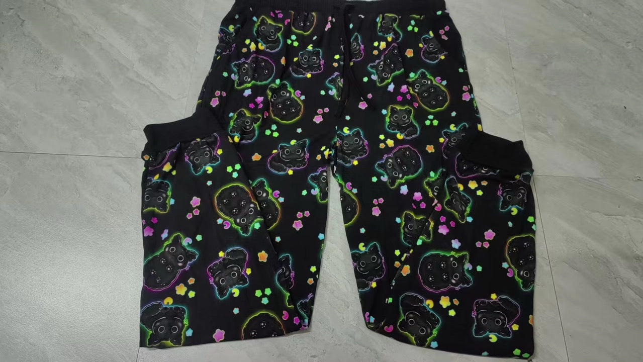Cats & Bats - Bamboo Adult Joggers - RETAIL