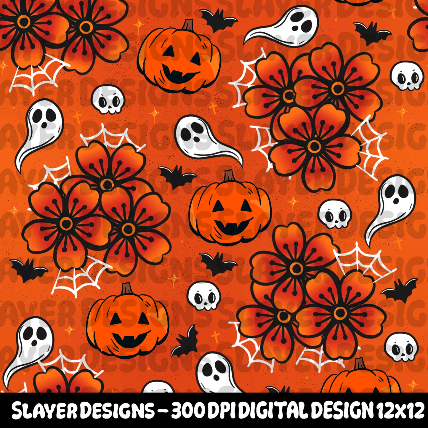 SLAYER-2025 - Halloween Florals - MAIN