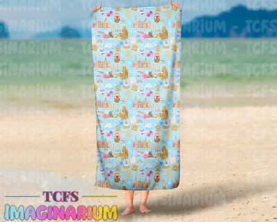 TS007 BEACH TOWELS - **FINISHED**