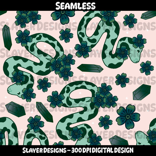 SLAYER-2025 - Emerald Crystal Snakes - MAIN