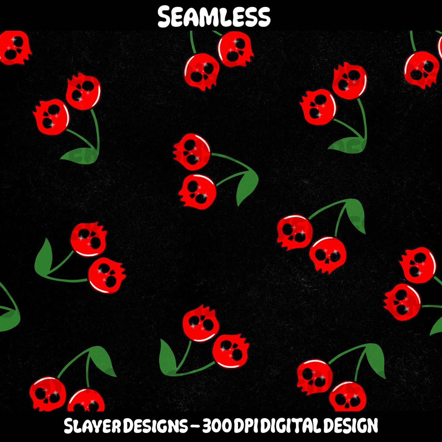 SLAYER-2025 -  Cherry Skulls - HEXTOBER DAY TWELVE - MAIN