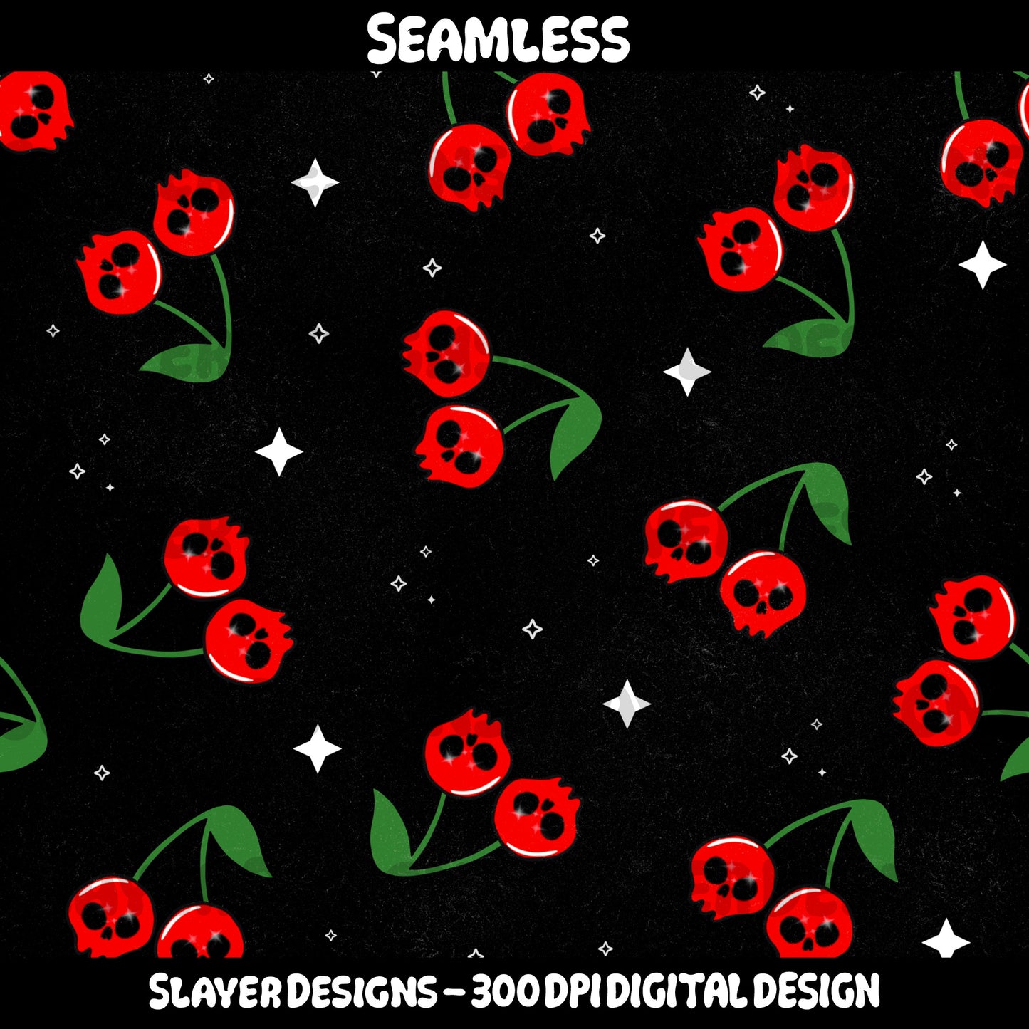 SLAYER-2025 -  Cherry Skulls - HEXTOBER DAY TWELVE - MAIN