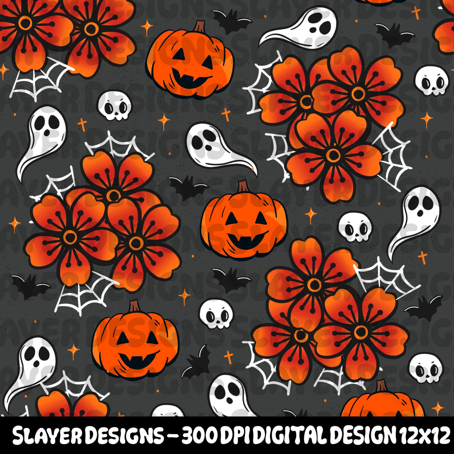 SLAYER-2025 - Halloween Florals - MAIN