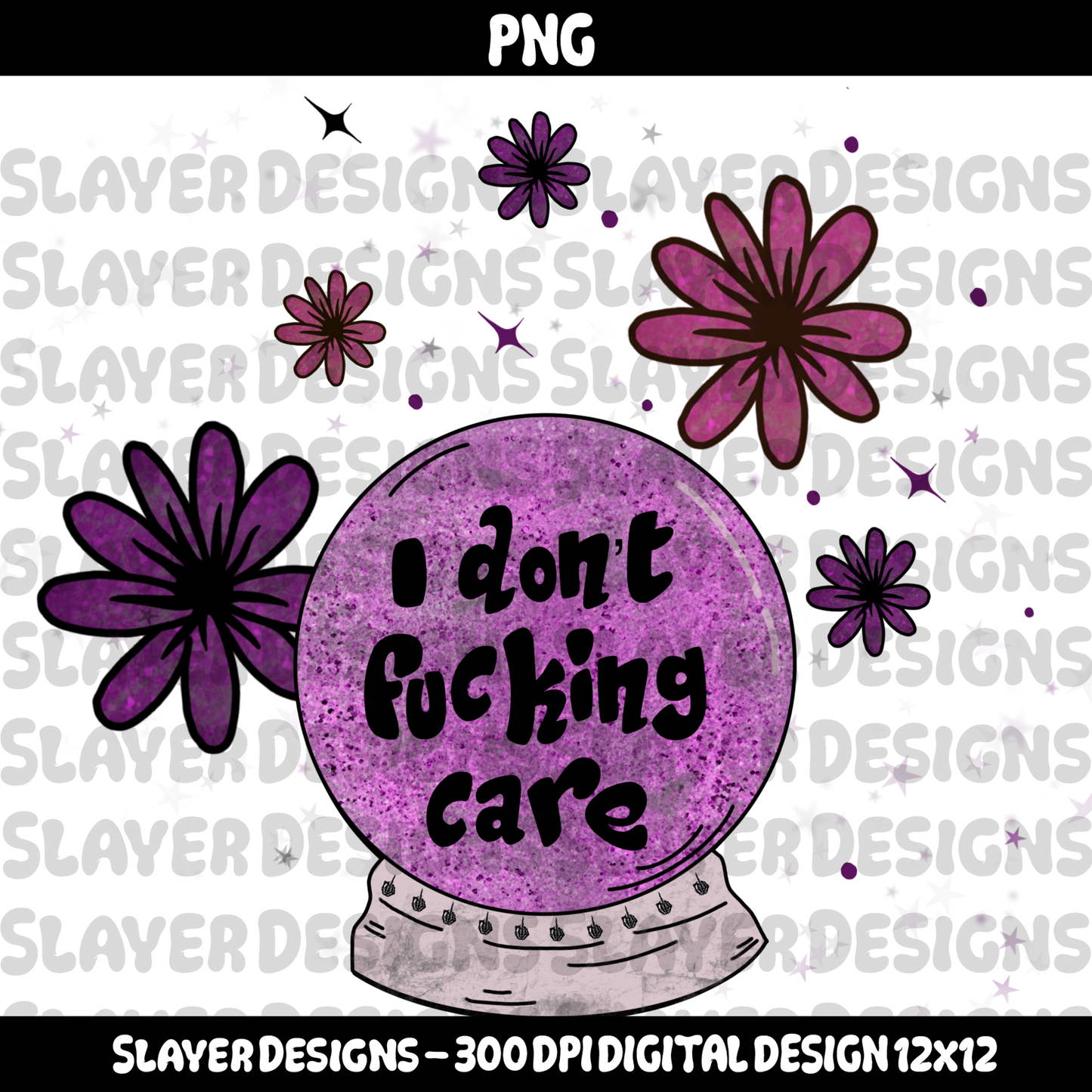 SLAYER-2025 - I don't fucking care - PNG