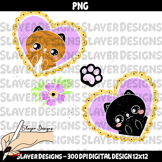 SLAYER-2025 - Fuck off Tattoo Kitties - PNG