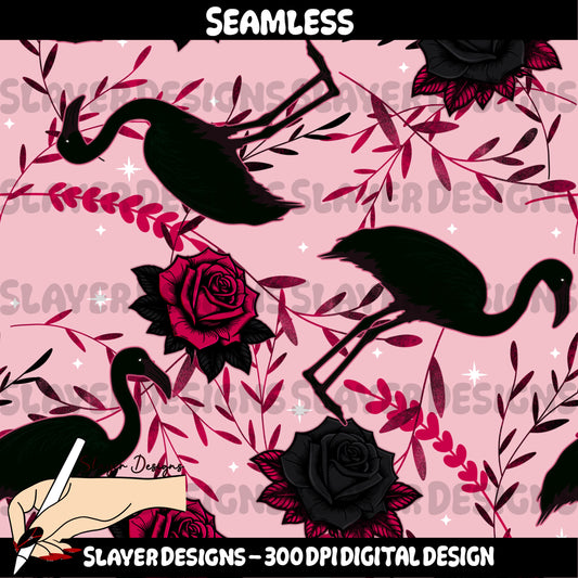 SLAYER-2025 - Black Flamingo - MAIN