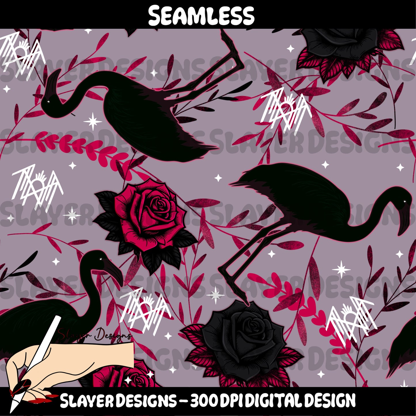 SLAYER-2025 - Black Flamingo - MAIN