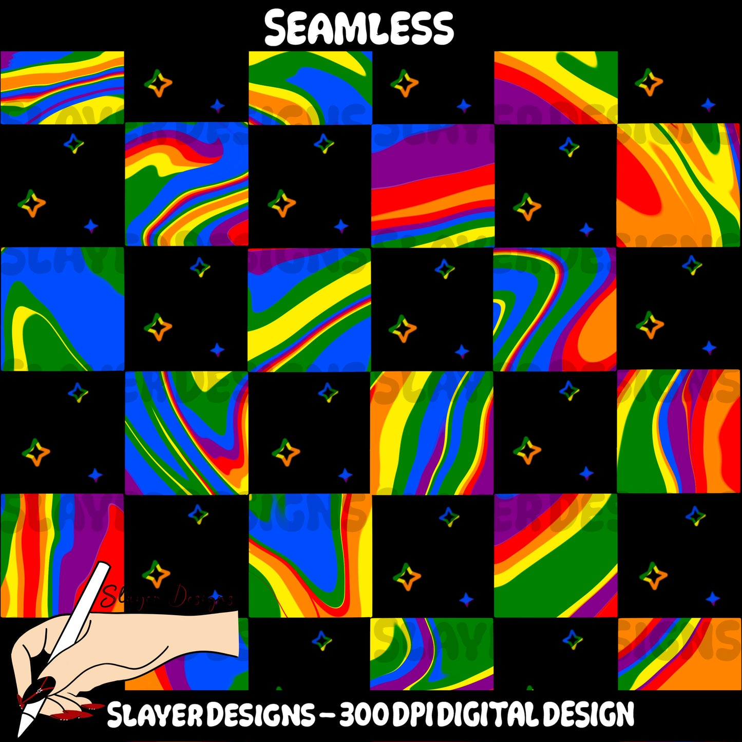 SLAYER-2025 - Pride Checkers - MAY MYSTERIES - COORDINATE