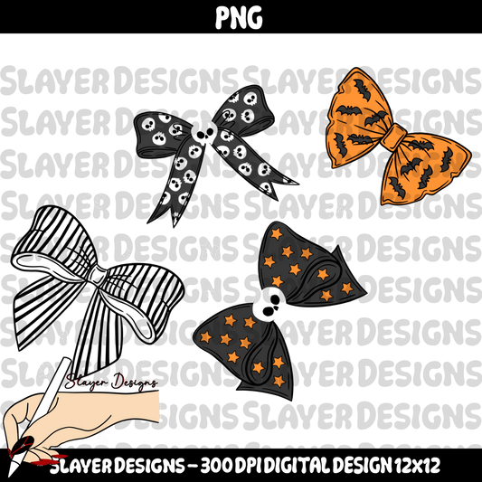 SLAYER-2025 - Sassy Bows - PNG