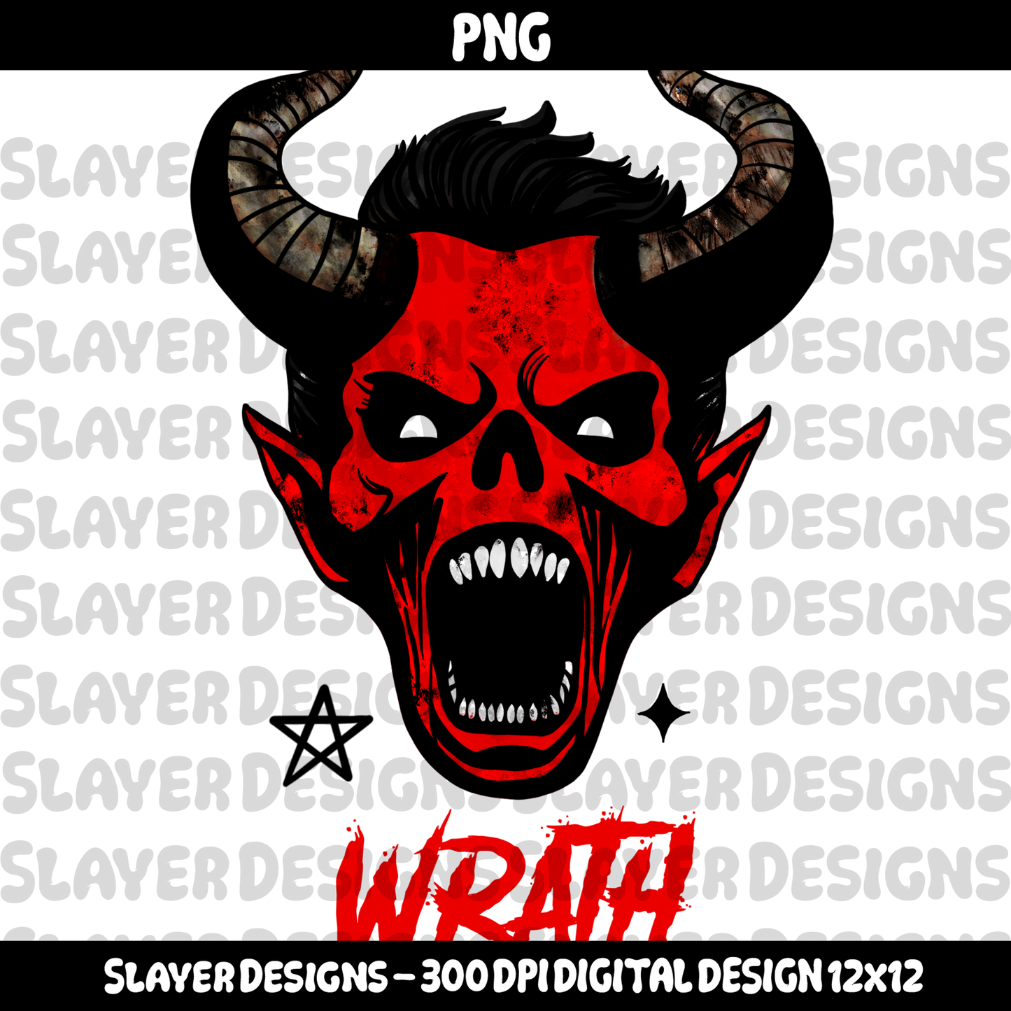 SLAYER-2025 - Seven Deadly Sins - Wrath - PNG