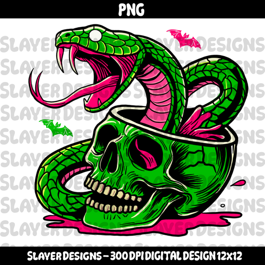 SLAYER-2024 - Watermelon Juice Snake  - PNG