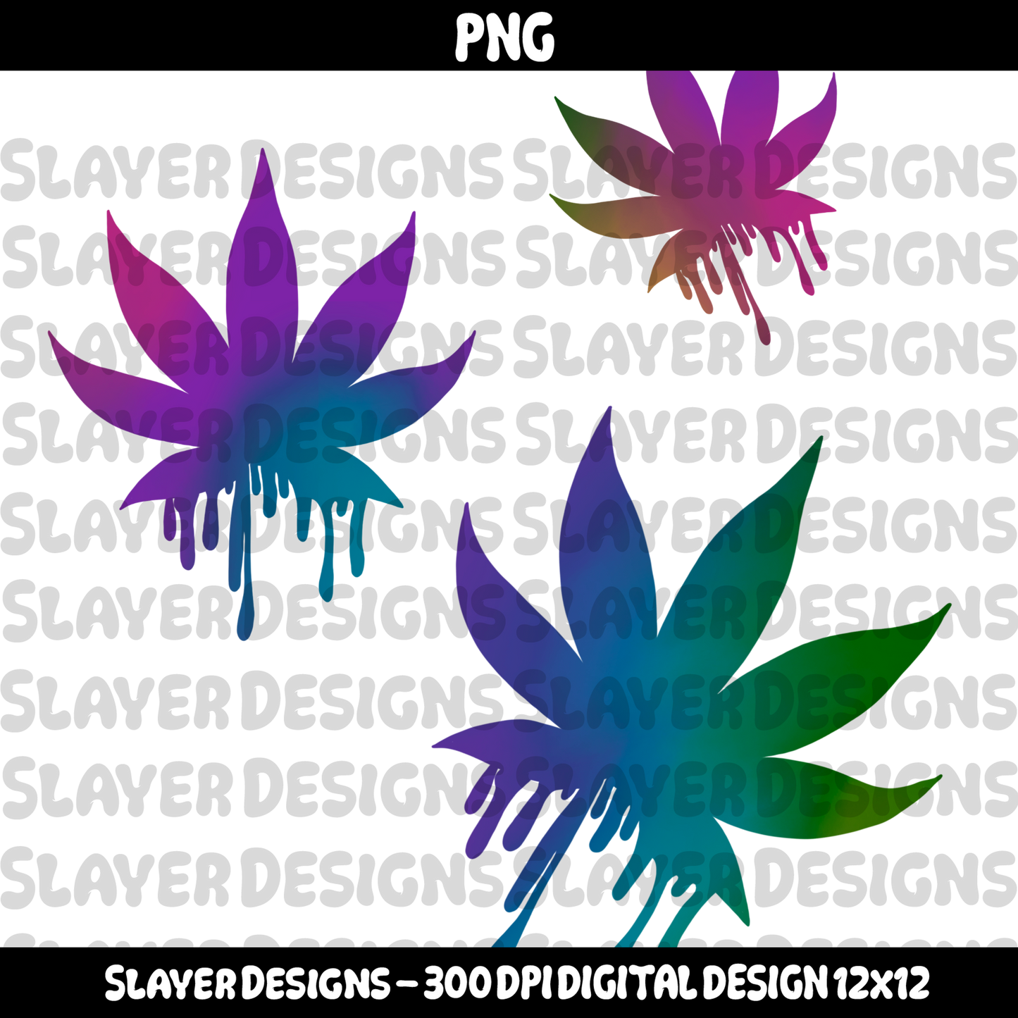 SLAYER-2025 - 420 Leaves - PNG