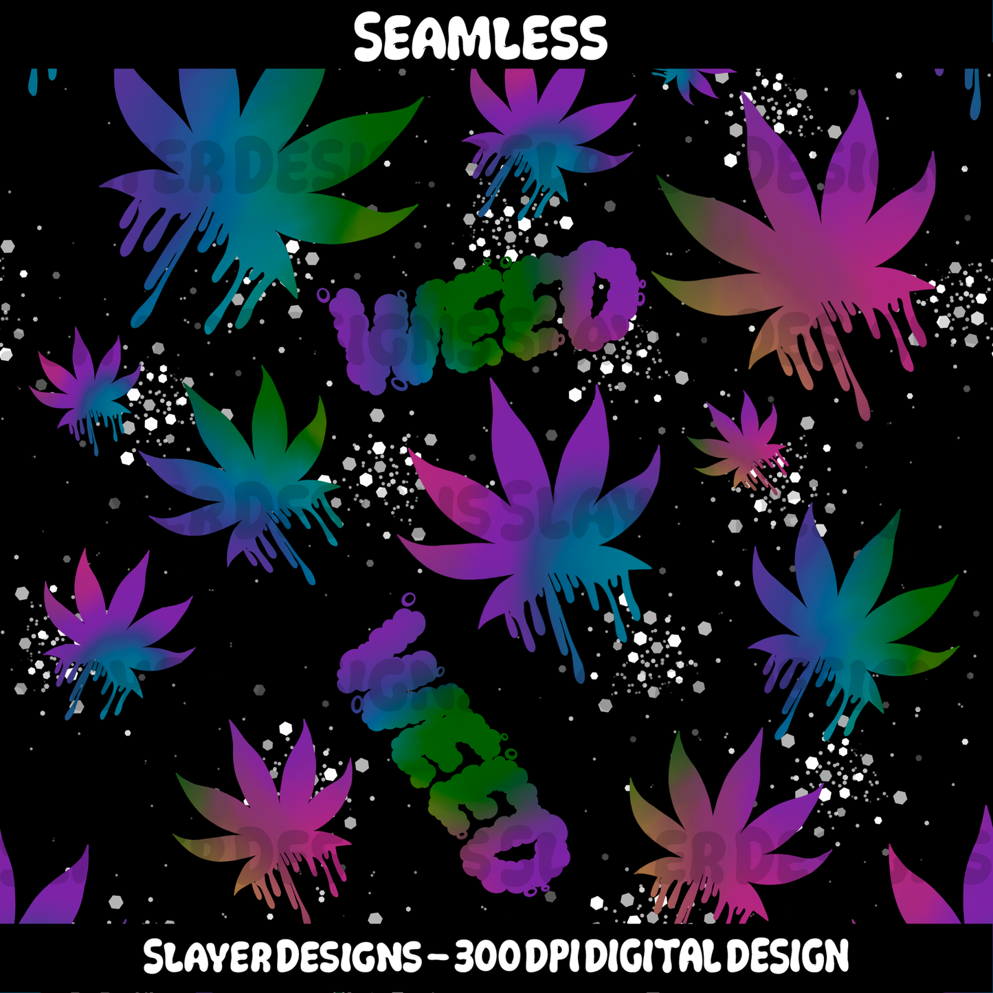 SLAYER-2025 420 leaves & Words - MAIN