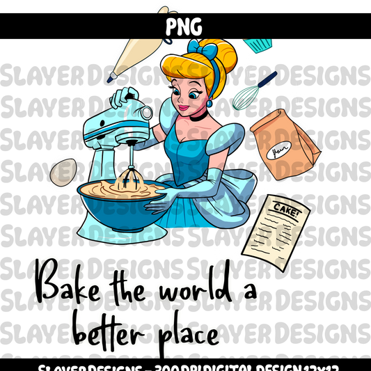 SLAYER-2024 Princess Baking - PNG