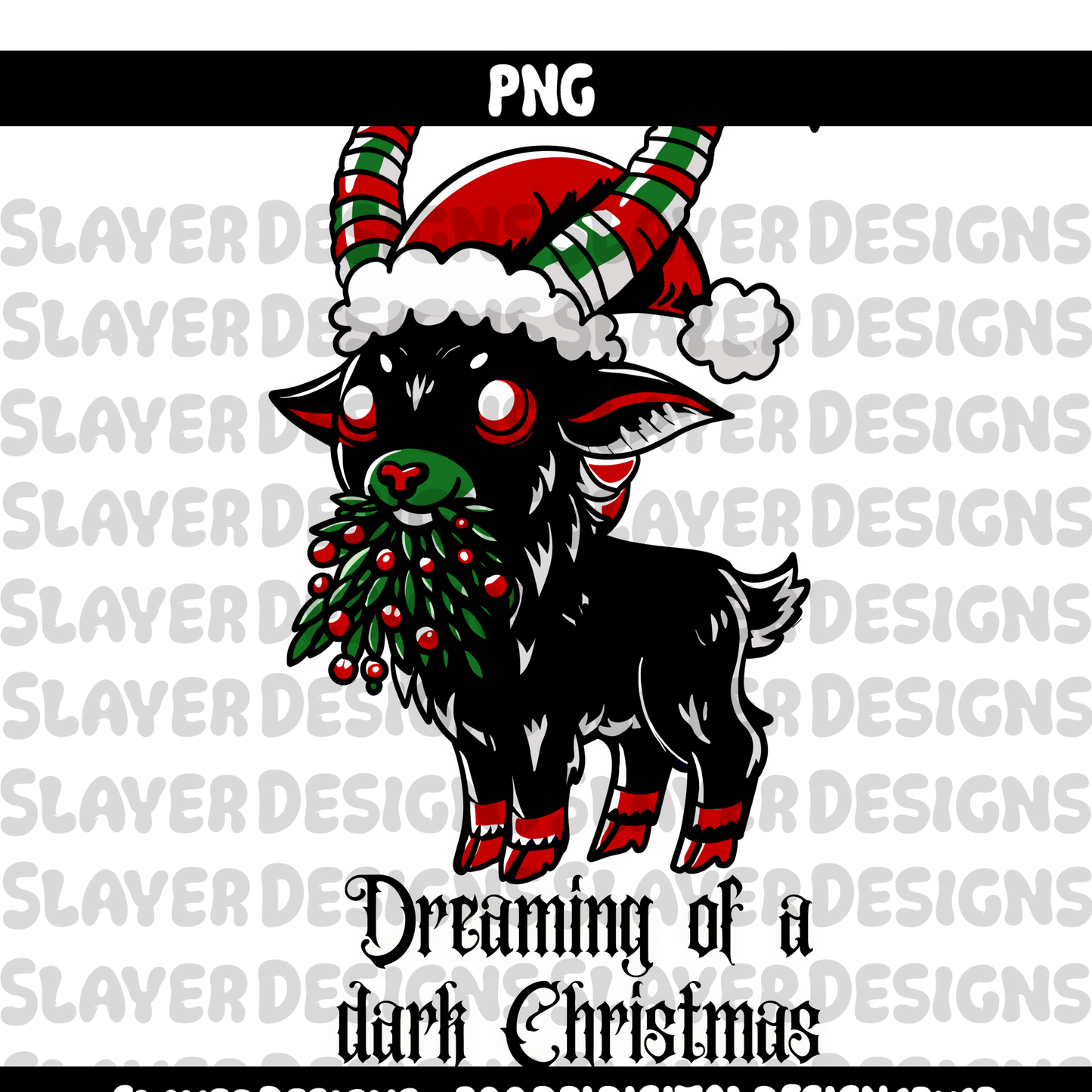 SLAYER-2024 Dark Christmas - PNG