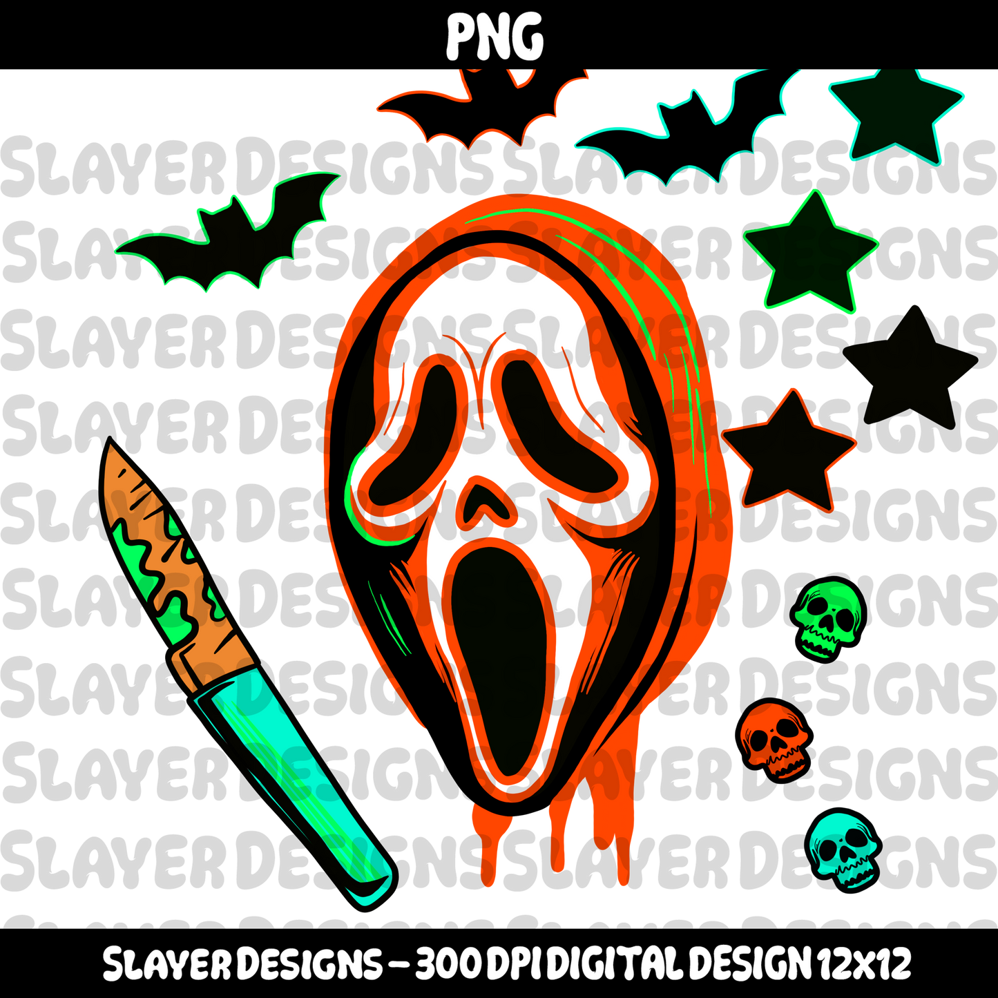 SLAYER-2024 HEXTOBER - Day 19  - PNG