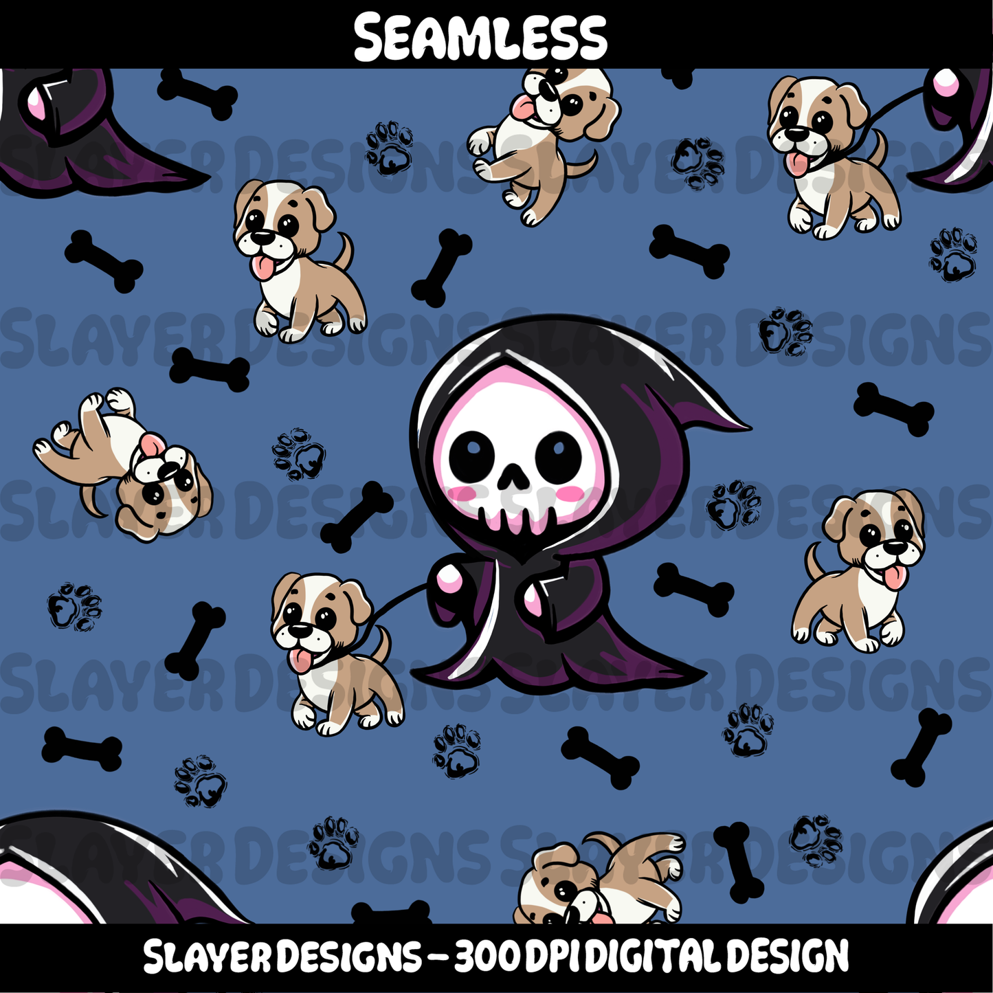 SLAYER-2024 Dog walking Grimm Reaper - MAIN