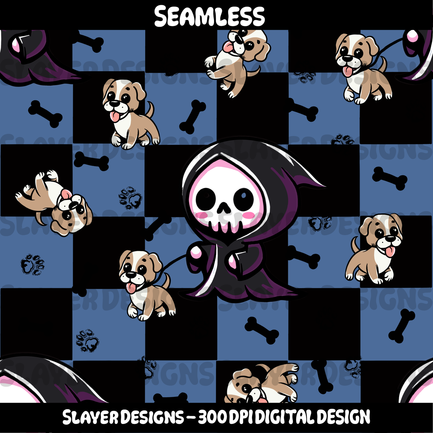 SLAYER-2024 Dog walking Grimm Reaper - MAIN