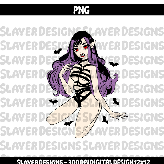 SLAYER-2024 Bondage Vampire - PNG