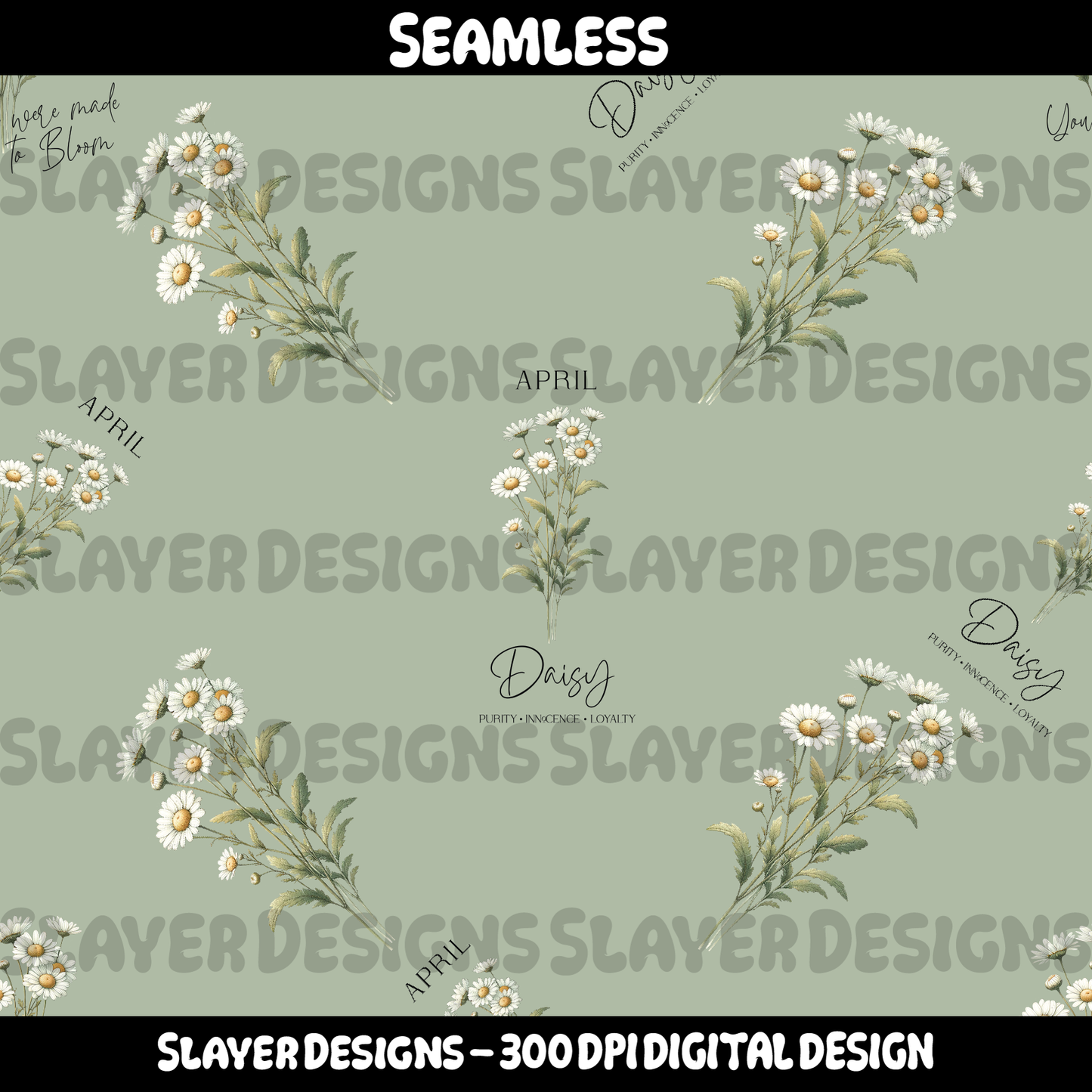 SLAYER-2024 April Flowers