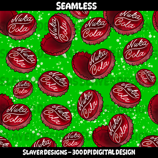 SLAYER-2024 Neon Green Bottle Caps