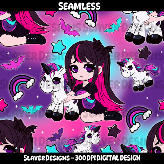 SLAYER-2024 Sad girl unicorn - MAIN