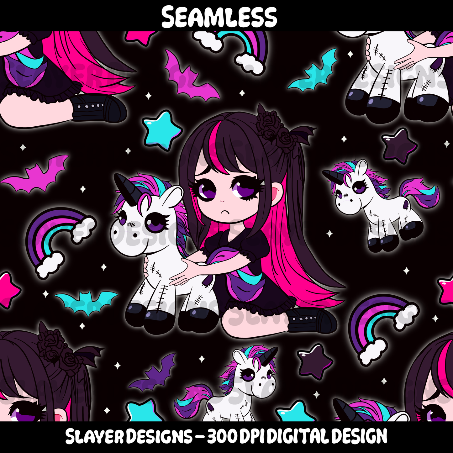 SLAYER-2024 Sad girl unicorn - MAIN