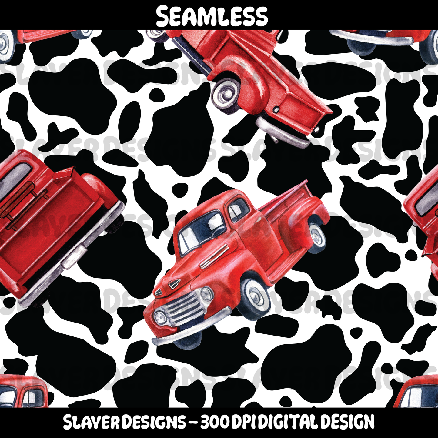 SLAYER-2024 Cows and Trucks