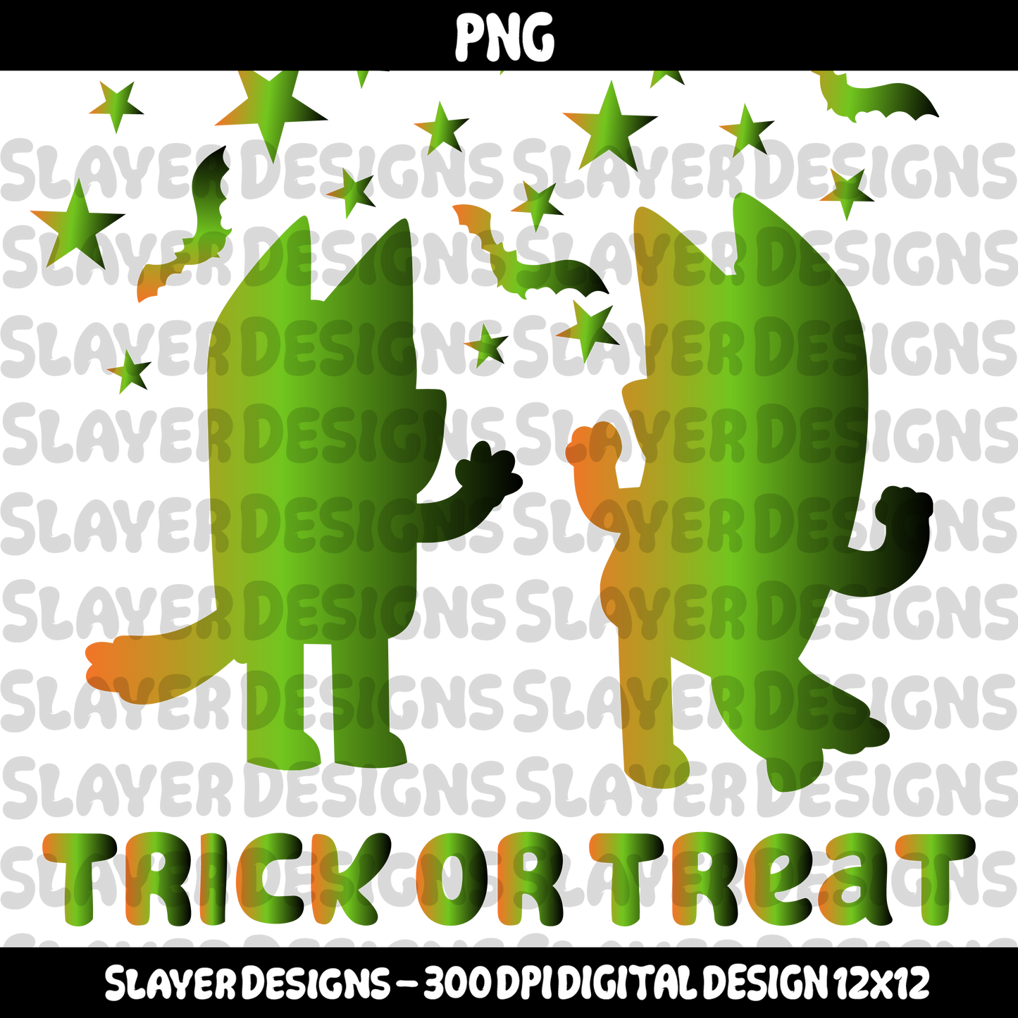 SLAYER-2024 Heeler Ombre Options - PNGS