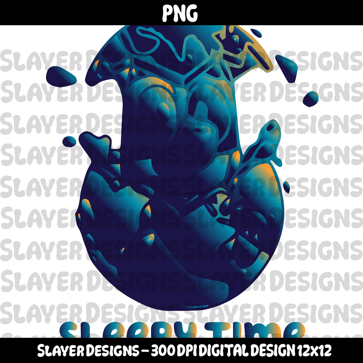 SLAYER-2024 Heeler Ombre Options - PNGS