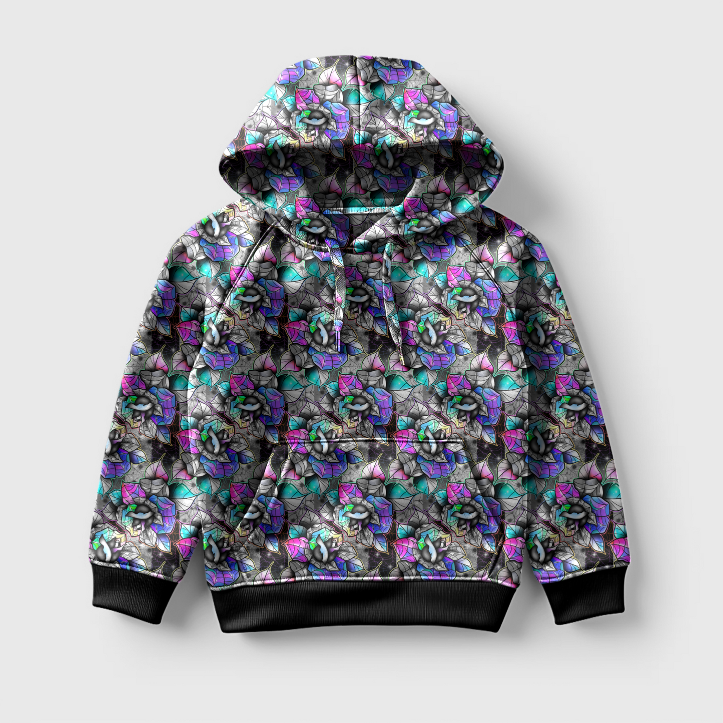 Stained Floral - Bamboo Adult Hoodies - PREORDER (ARRIVING END OF MAY / EARLY JUNE)